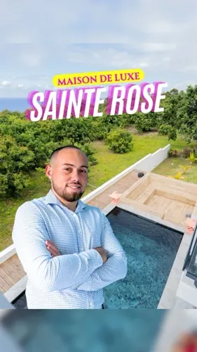 Maison de luxe à vendre Sainte-Rose La Réunion - Agence Immo Transac Réunion