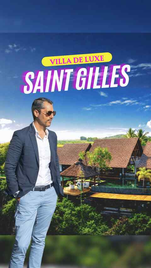 Ritchel Pitou agent immobilier Agence Immo Transac sur TF1 La Réunion